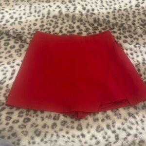 Never worn red skort!